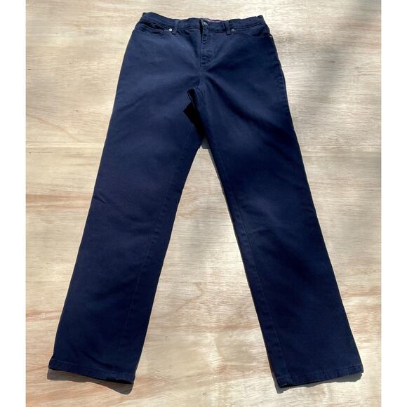 Gloria Vanderbilt Denim - GLORIA VANDERBILT Jeans AMANDA High Rise Slim Comfort Women Blue SIZE‎ 8 JORDAN